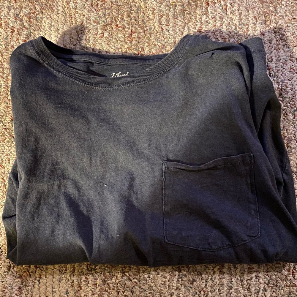 A black T-shirt